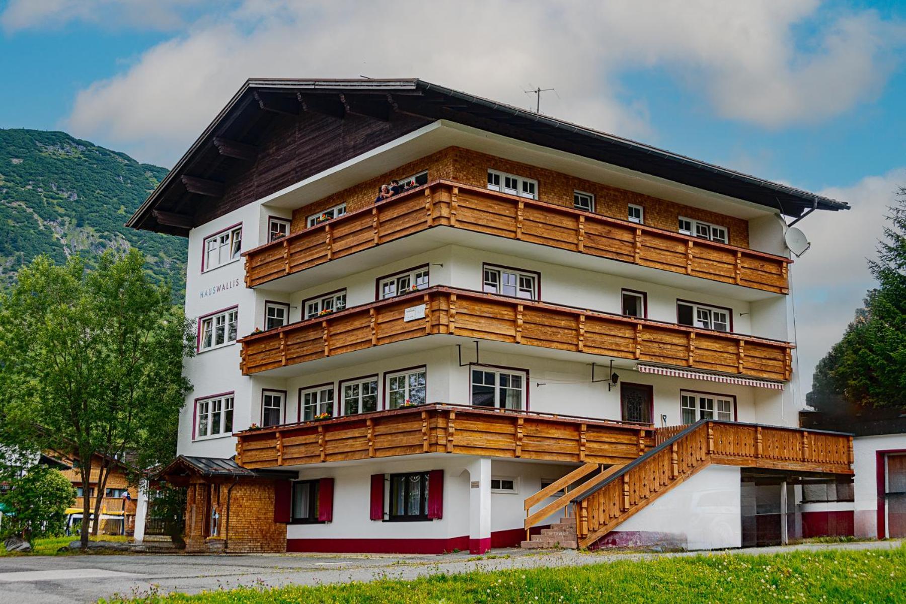 Haus Wallis By Stayfritz - Ski-In Ski-Out Zimmer 'Garni' Am Arlberg Warth  Exterior foto
